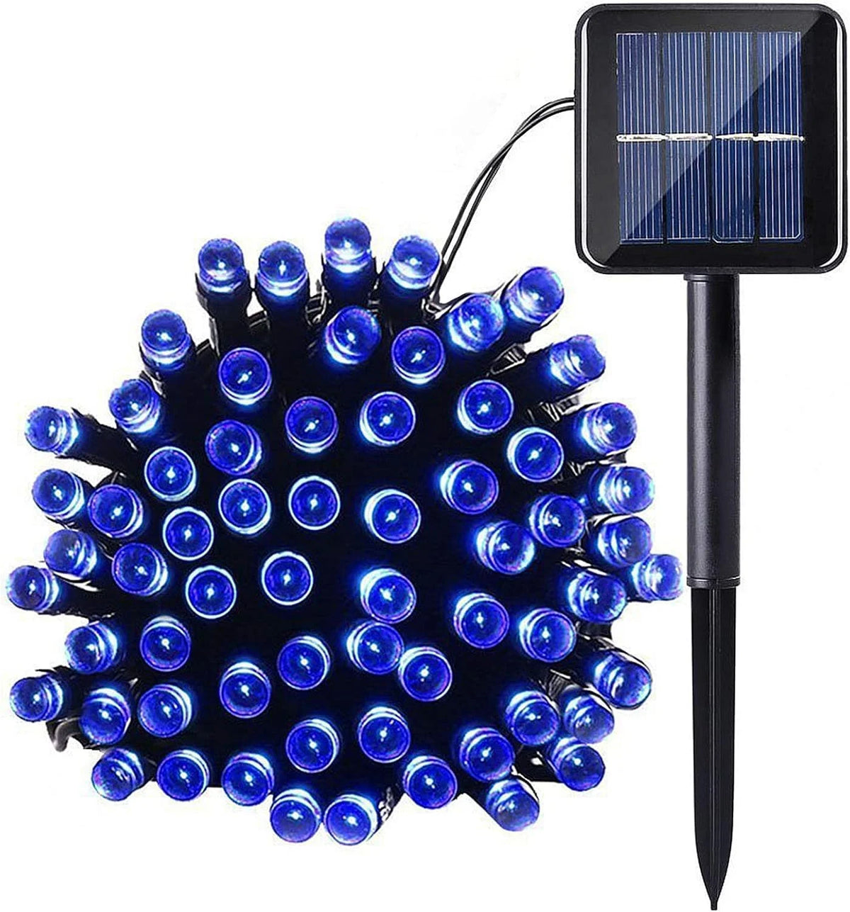 LED Outdoor Led Solar String Lights Fairy Light Solar Powered Garland Lights 8 Mode 22m Garden Wedding Decoration Waterproofn