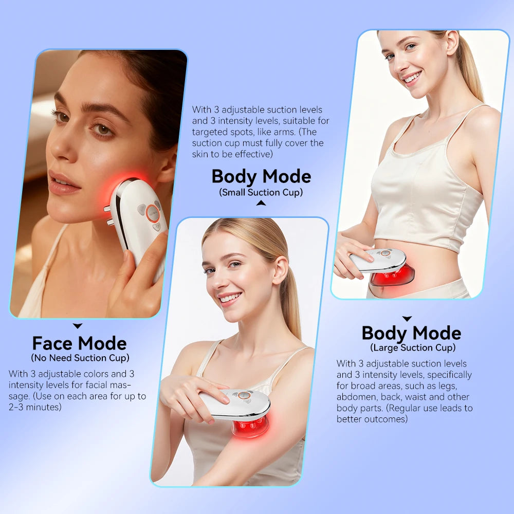 Face & Body Sculpting Massager Body Cellulite Facial Tightening Skin Device Shaping Slimming Device Sculpting & Firming Tools