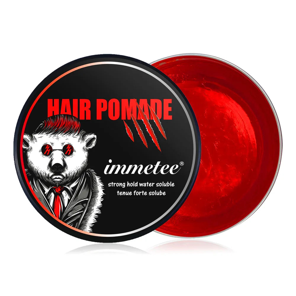 Men's Perfumed Hair Wax | Strong Hold Edge Control Natural Volume | Water-Based Non-Greasy Frizz-Free | Flyaway Hair Styling Cre