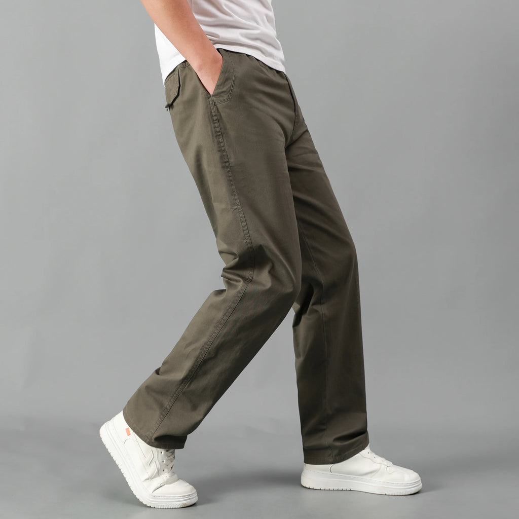 Men's Cargo Pants Summer Spring Cotton Workwear Large Size 6XL Casual Climbing Joggers Sweatpants Hombre Autumn Work Trousers