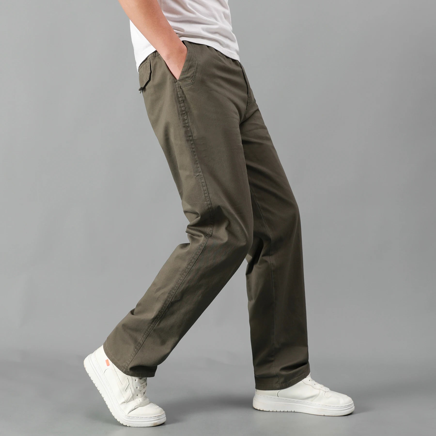 Men's Cargo Pants Summer Spring Cotton Workwear Large Size 6XL Casual Climbing Joggers Sweatpants Hombre Autumn Work Trousers