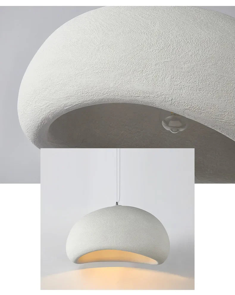 Minimalism Wabi Sabi LED Pendant Lamps For Living Dining Room Restaurant Loft Decor Hanging Chandelier Art Suspension Luminaire
