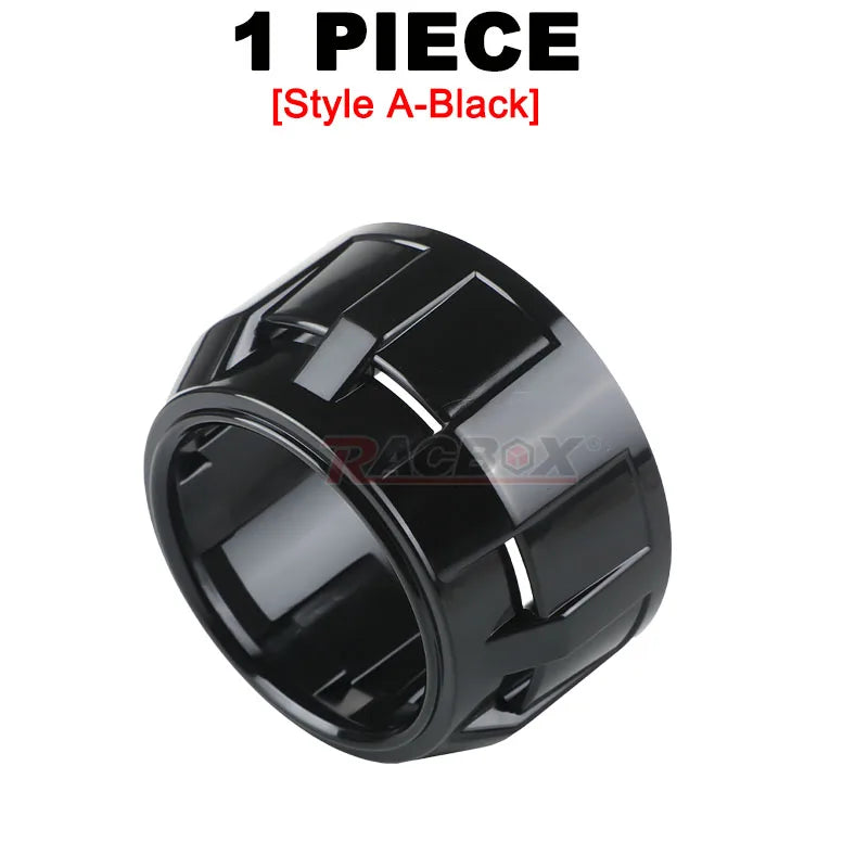 1/2pcs 2.5 Inch Projector Len Car Styling  Cover Shroud Shell Headlights Len Mask For 2.5inch Bi Xenon Bi-LED Headlamp Retrofit