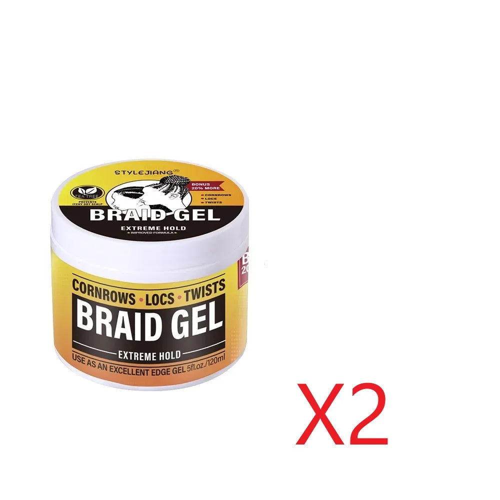 Men's Hair Wax for Styling - Strong Hold, Moisturizing, Light Scent, Retro Look - Hair Styling Product