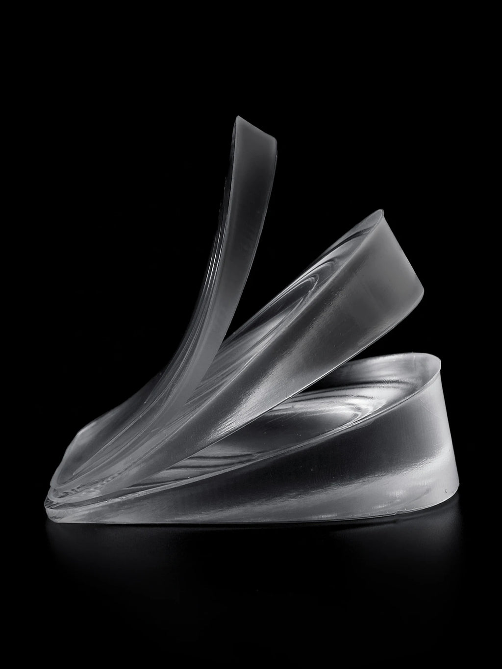 Upgrade and Widen Height Increase Insoles, 1/4" to 1" Gel Shoe Heels Inserts for Leg Length Discrepancies-4 Layers,1 Pair