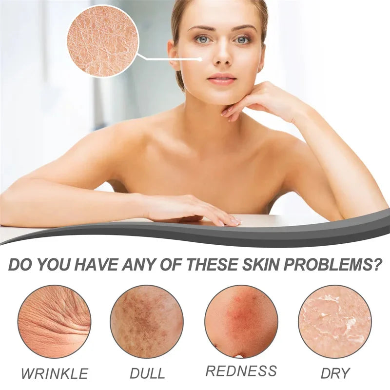 Retinol Anti-Wrinkle Face Serum Anti-Aging Lifting Firming Fade Fine Lines Improve Skin Dullness Moisturizing Care Beauty Health