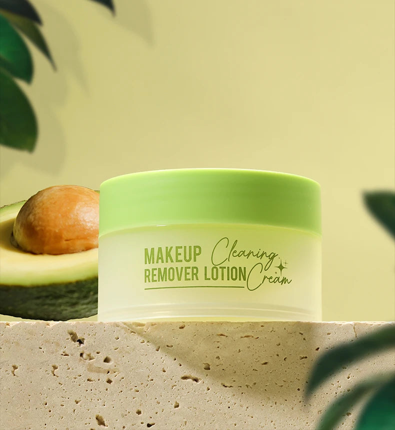 Makeup remover cream deeply cleanses the face, eyes, and lips with a gentle and non irritating makeup remover oil