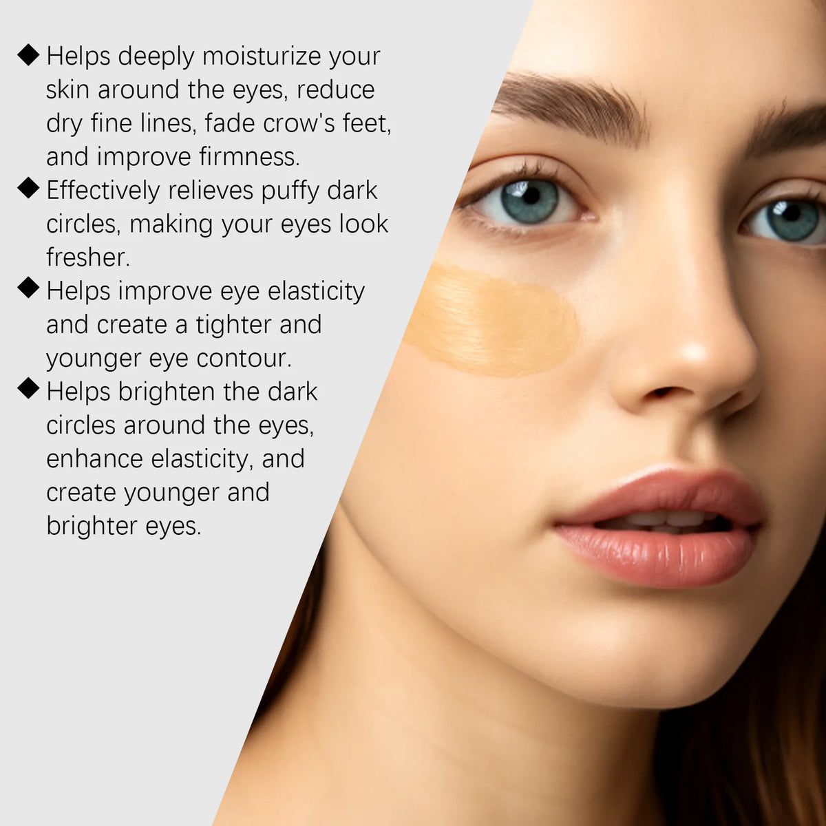 Instant Eye Tightening Creams Under Eye Dark Circle Remover Puffy Eyes Treatments Eye Bag Remover Firming Eye Cream Moisturizer