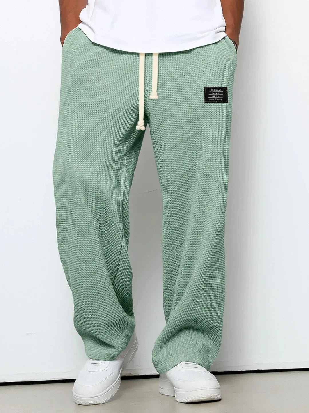 Autumn Winter Warm Motorcycle Jogger Corduroy Pants Men Tech Sweatpants Casual Harem Pants Male Sport Thermal Trousers