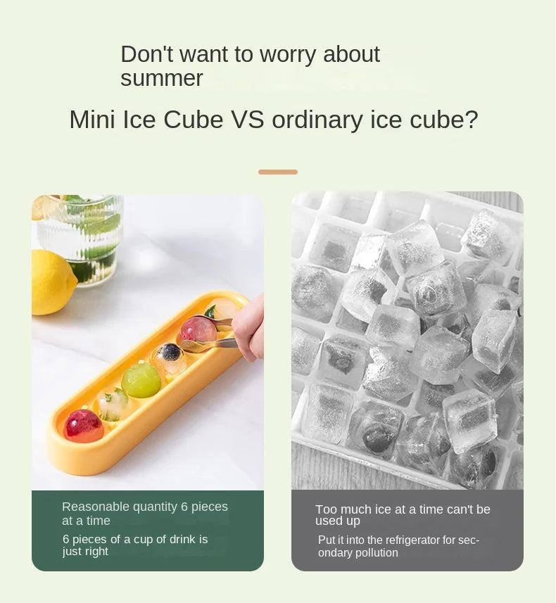 Zackoo Ice Cube Tray Food Grade Silicone Ice Grid Mold Household with Lid   Candy Bar Kitchen Gadgets in Summer