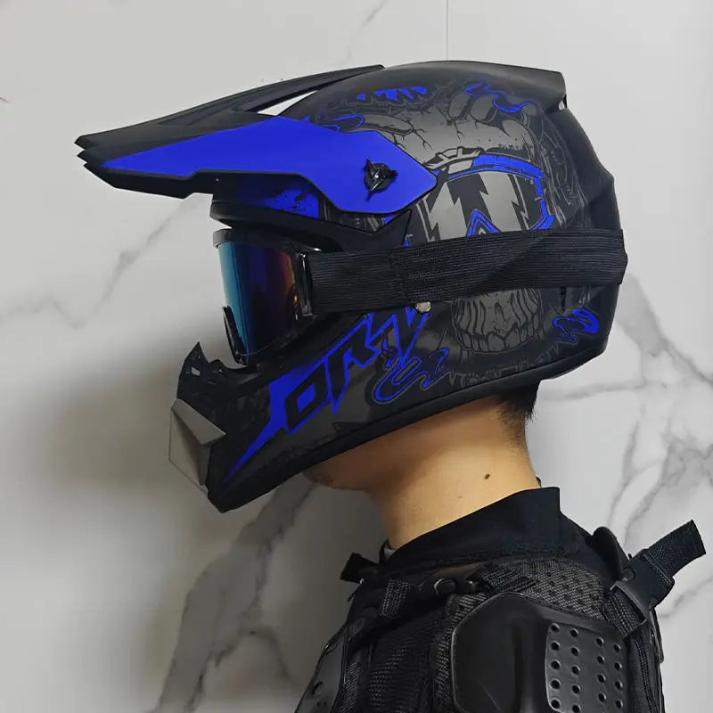 ORZ-905-Mountain bike off-road helmet, four season electric bike helmet, men's rally helmet, mountain speed reduction