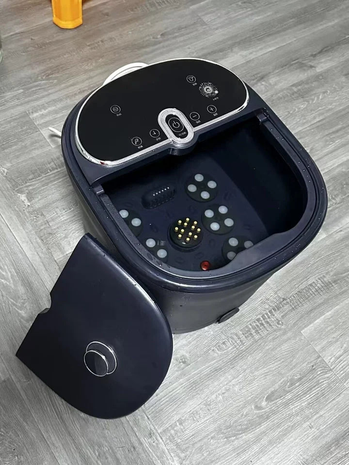 Foot Bath Electric Automatic Foot Spa with Massage Deep Footbath Machine for Home Use Constant Temperature Electric Foot Warmer
