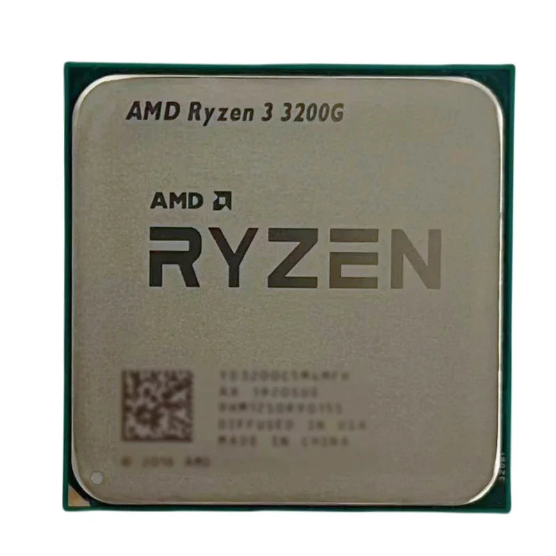 AMD Ryzen 3 3200G Loose CPU Integrated Radeon Vega 8 Graphics 4C4T AM4 Socket Home Office Gaming Desktop Processor