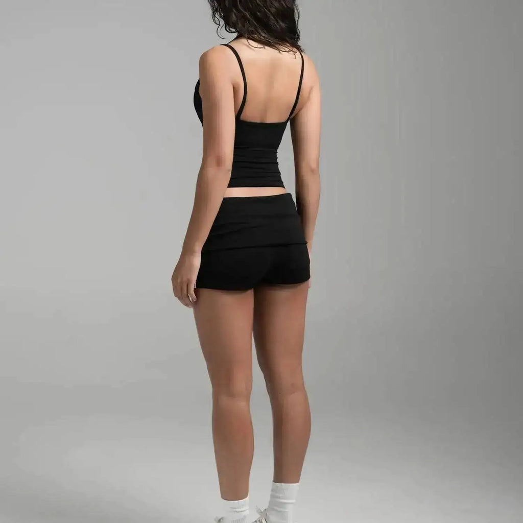 PMWRUN Women Yoga Tank Top Halter Neck Double Layer Built-in Bra Breathable Quick Dry Soft Stretchy For Gym Yoga Workout