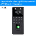 Palm Vein Face Recognition Access Control System Employee Attendance Machine Fingerprint Unlocking RFID Card