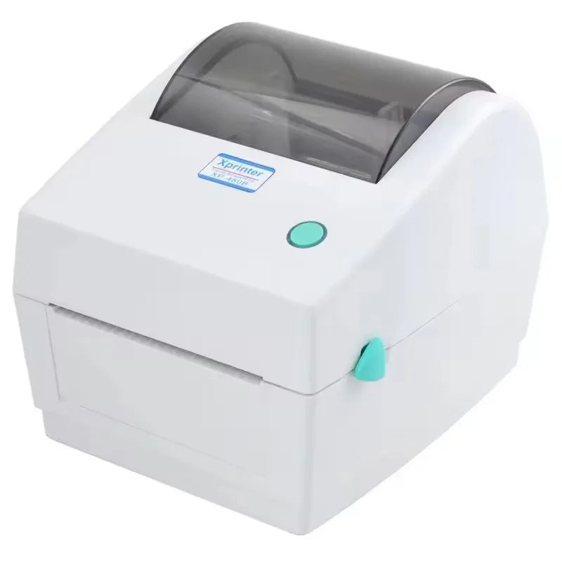 Xprinter XP-480B/DT427B 110mm Adhesive Address Stickers Direct Thermal Barcode Shipping Label Printer