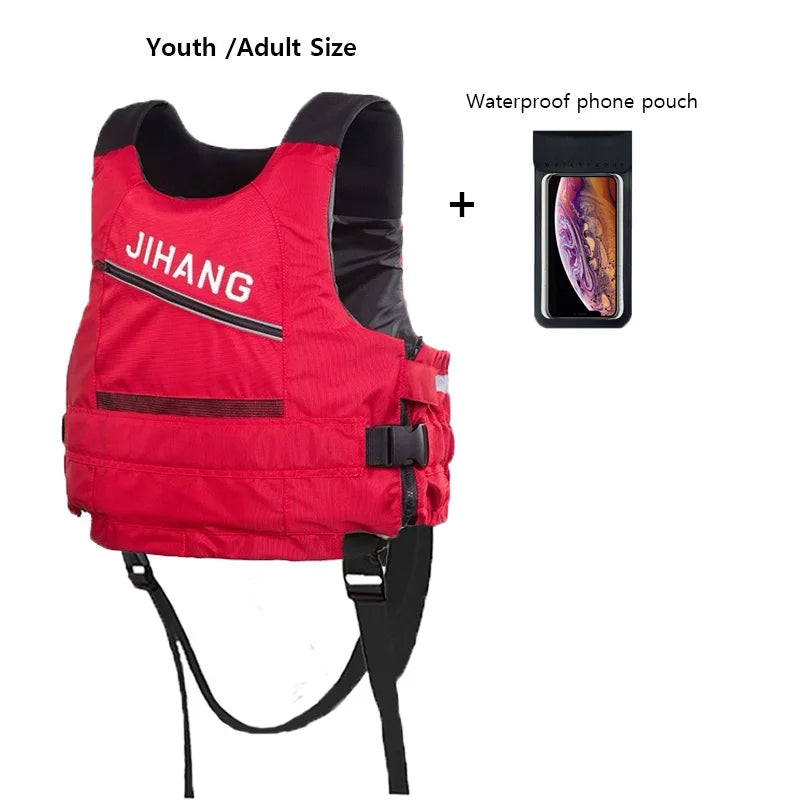 Life Vest for Adult Little Kids Girl Boy Life Jackets with Legs Strap Buoyancy Aid for SUP Kayak Fishing Swim Beach Watersports