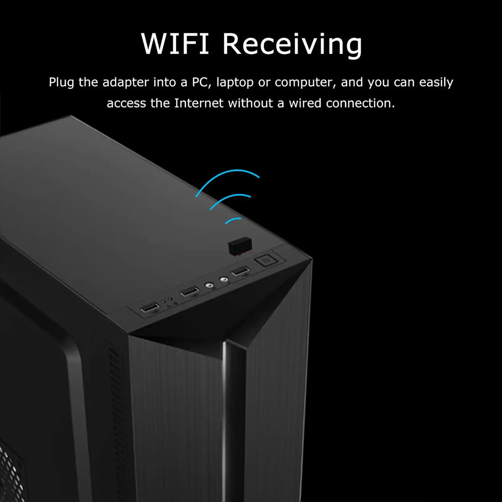 Wireless Network Signal Reception Mini Driver-free Wi-Fi Adapter 150Mbps For Deskop Computer 2.4G Network Card USB Plug and Play
