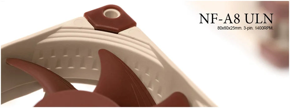 Noctua NF-A8 80mm 12v/5v Computer Cooling fan 3pin/4pin PWM quiet Radiator fans For PC Case Cooling CPU cooler fan Replace