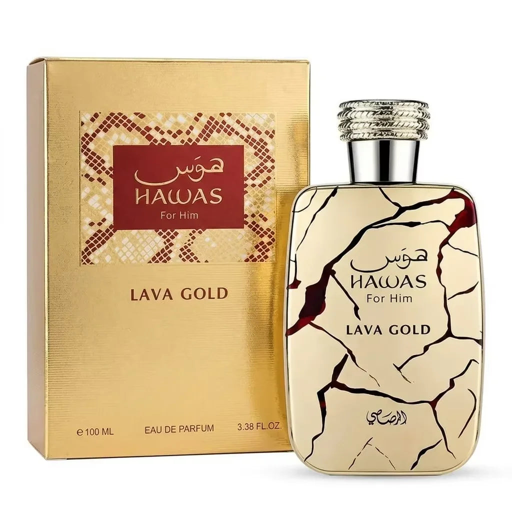Rasasi Hawas Perfume Spray Ice Verde Thunder Lava Gold Eclat Kobra Long Lasting Eau de Parfum Scent For Men Women