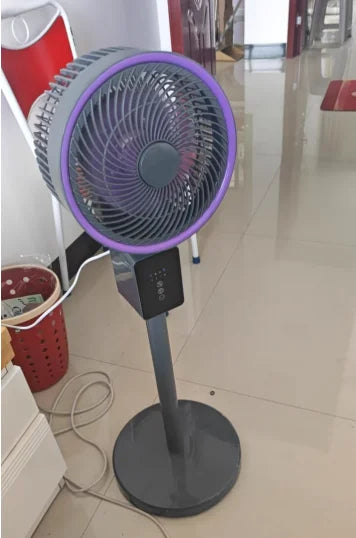 Air Circulator Fan with Aroma Diffuser,Long-Distance Oscillating Floor Fan for Home/Dorm,Energy-Saving 3-Speed Quiet Desk Fan
