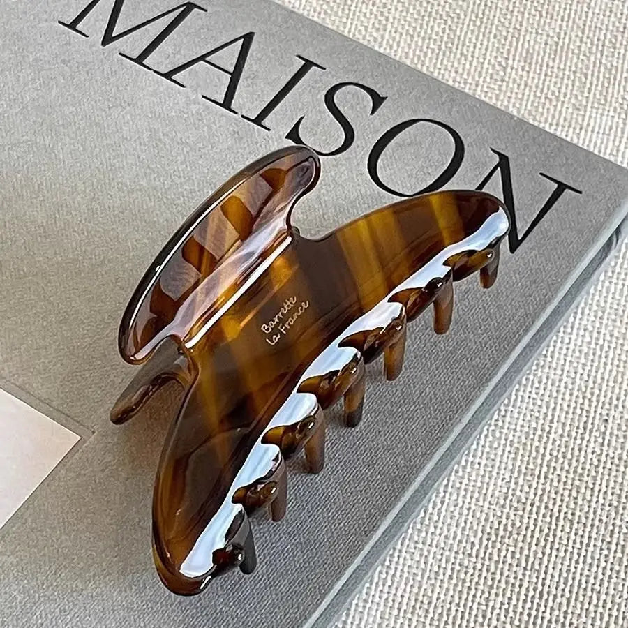 High-end Acetate Large Plate Hair Claws Fashion Hair Accessories Women Trend Back Head Clip Boutique Cute Girl Hairpins Headwear
