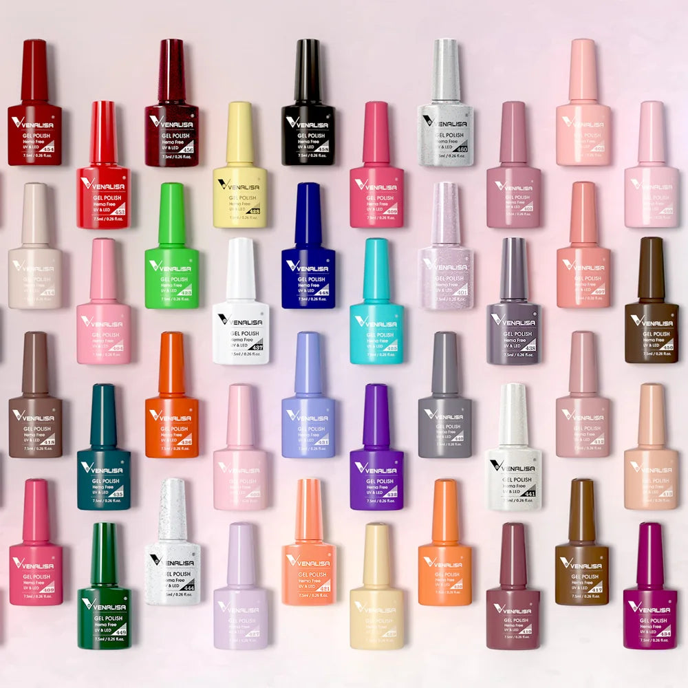 Venalisa Nail Gel Polish Fall Nail TPO FREE Long Wear Semi Permanent Soak Off UV LED Gel Nail Polish Gel Lacquer