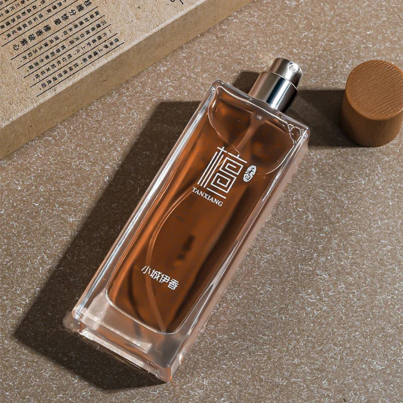 Premium Woody Sandalwood Men's Fragrance Long-lasting Oud Cinnamon Ambergris Eau De Toilette Unisex Woody Fragrance Spray 50ml