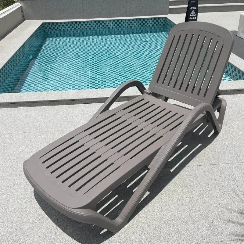 Outdoor Swimming Pool Beach Lounger Homestay Indoor Bath Hot Spring Hotel Clubhouse Lounger