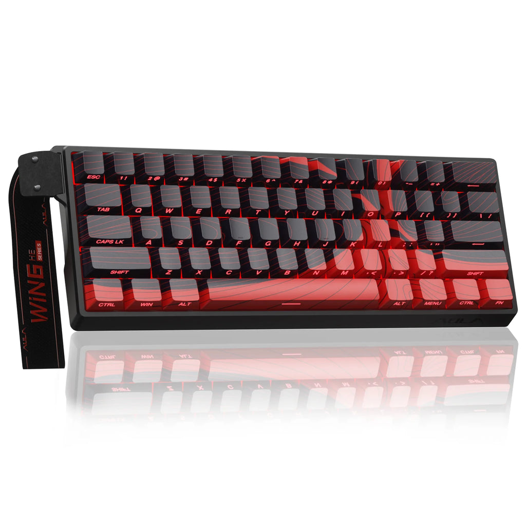 AULA WIN60 HE Pro MAX Wired Gaming Keyboard Hall Effect Magnetic Switch RT Adjustable Hot-Swap 8000Hz Esport Mechanical Keyboard