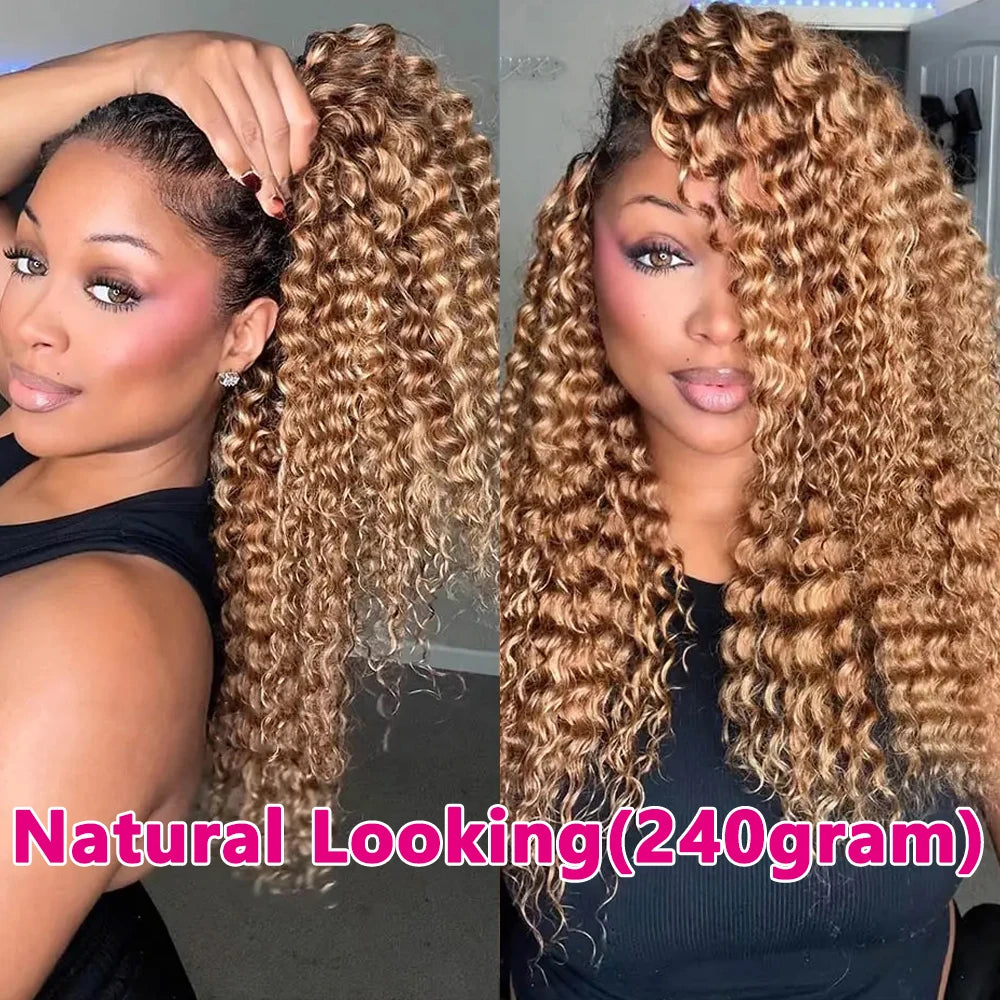Deep Wave Crochet Hair Extensions – Multiple Colors & Pack Sizes