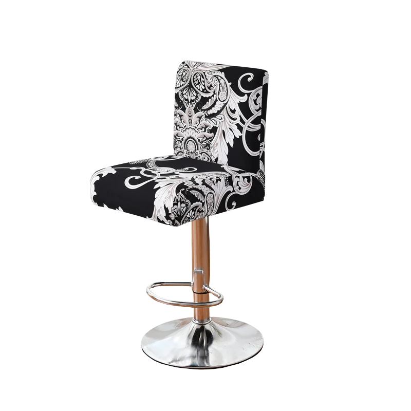 bar chair Dining Room Chair Covers Stretch Spandex Fabric Chair Cover Parsons Chair Slipcover Chair Covers for Dining Room