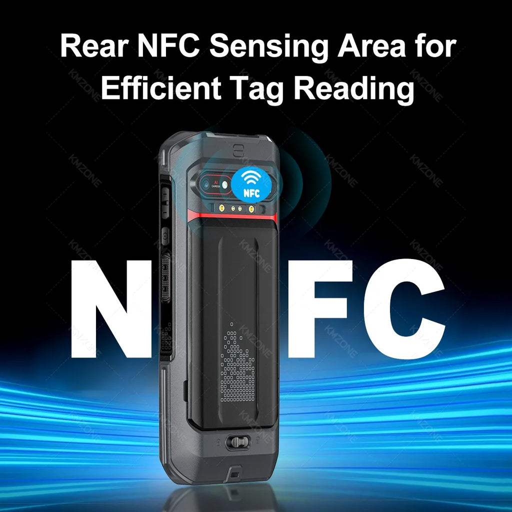 Android 13 Handheld PDA 1D 2D QR Portable Barcode Scanner Reader 6GB+64GB POS Terminal Data Collector with Hot-swap/Cradle