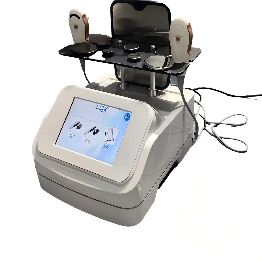 448KHZ Tecar Therapy RET CET JDM Diathermy Machine Pain Relief Body Sliming Weight Loss Skin Deep Health Care System Portable EC