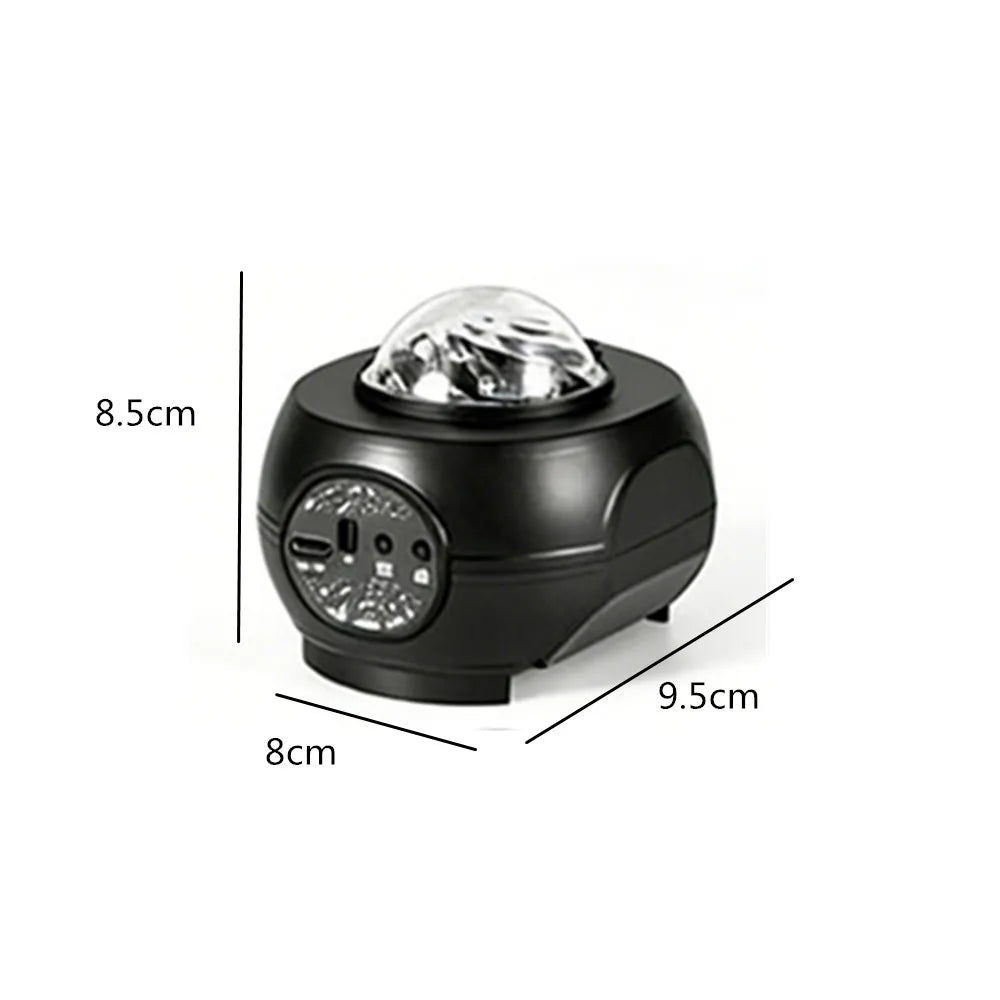 Galaxy Projector, Northern Lights Projection Lamp, Small Night Light with Timer and Remote Control for Bedroom and Living Room