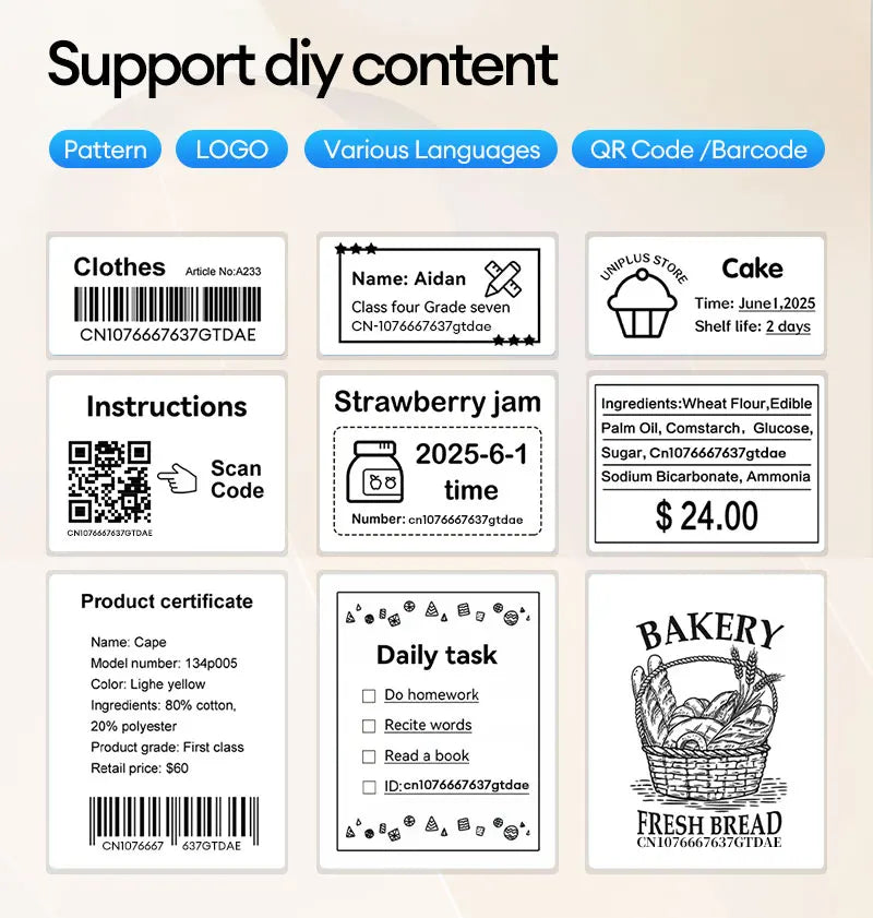 Marklife X2 Mini Thermal Portable Printer Adhesive Label Printer Wireless Bluetooth Similar as B21 B1 Labeling Machine Inkless