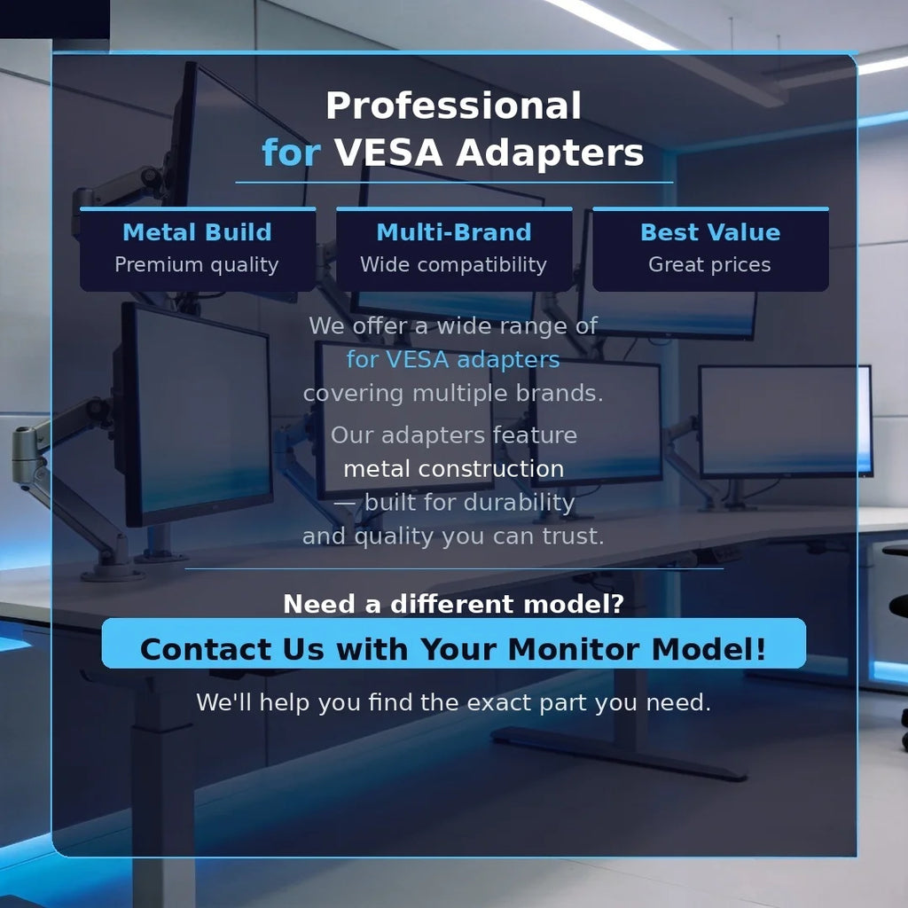 VESA Adapter For ASUS ROG Monitor XG27UCDMG PG27UCDM PG27AQDP XG32UCDS XG32UCWMG PG32UCDMR XG34WCDG PG39WCDM PG49WCD Wall Mount