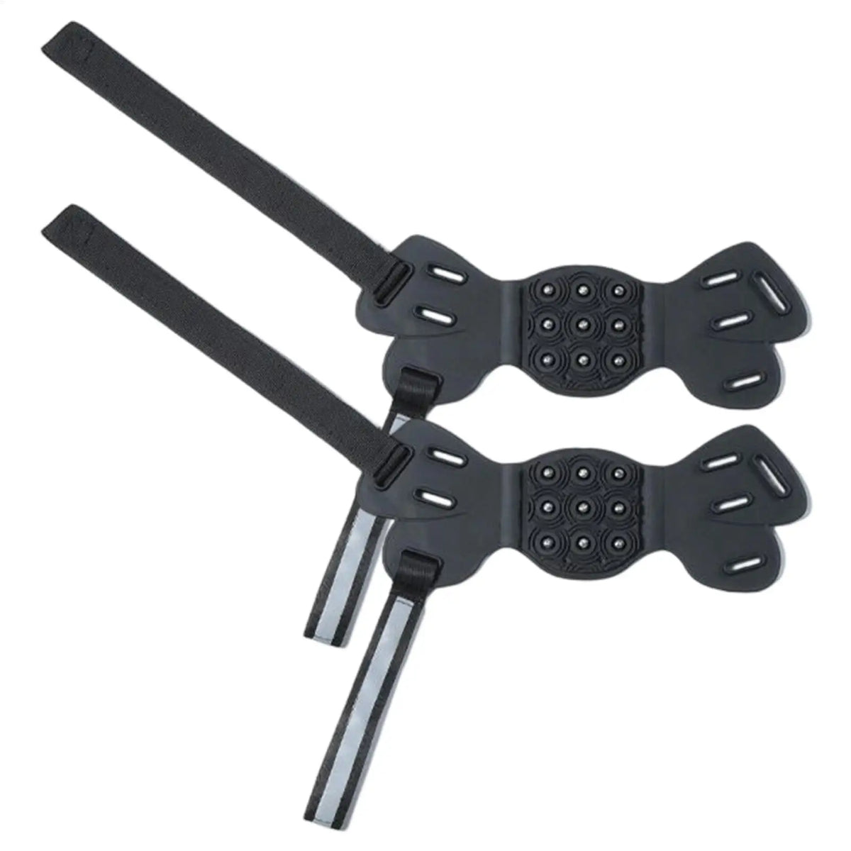 Outdoor Anti-slip Shoe Spikes Winter Crampon Ice And Snow Grip Boots Covers With 9 Metal Spikes Snow Grippers Ice Snow Cleats