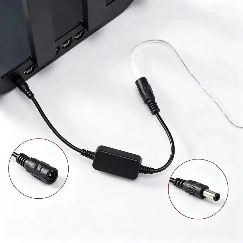 Router Automatic Reboot Cable 24H Auto Reset Multi Voltage Support For Home Office Wifi Routers