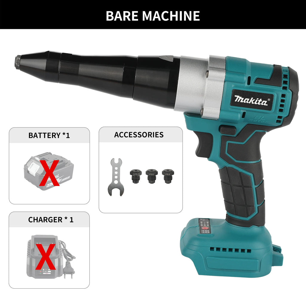 Makita Riveting Gun with Overheat Protection and Durable Construction for Long-Lasting Performance tools