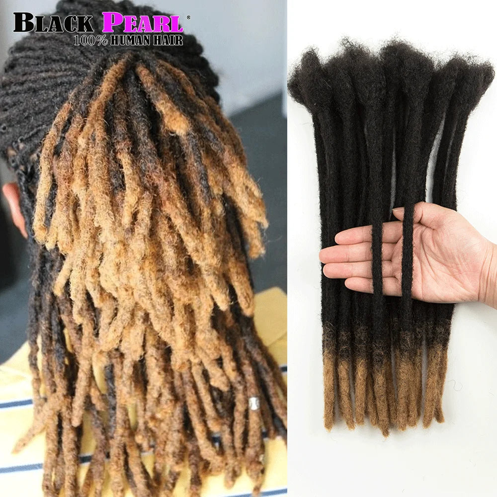 Human Hair Dreadlocks Loc Extensions Kinky Straight Wholesale Crochet Braids Brazilian Remy Hair Extensions 10 20 40 60 Strands