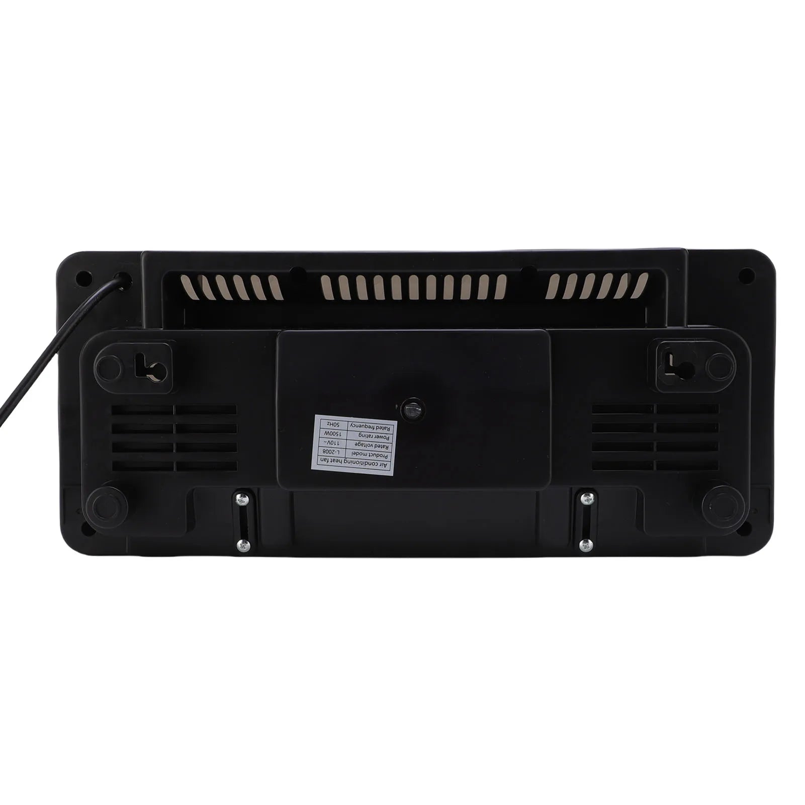 Simple Air Conditioner Fan Space Saving Versatile Portable Wall Mounted Heater Fan Low Noise Easy To Operate for Bathroom