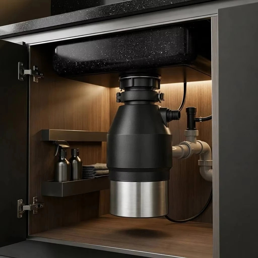 1 H P Continuous Feed Waste King Sink Garbage Disposal Trituradores De Desperdicios De Comida Repuestos for Home Electric