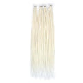 Dreadlock Extensions, 22" Brown to Blonde Synthetic Crochet Dreads Extensions 100% Handmade Single Ended Dreads Thin 0.6cm Width