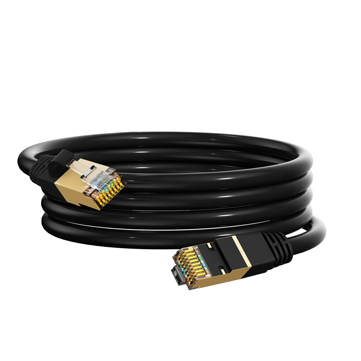 CAT 8 Ethernet Cable High Speed 0.3-30M 40Gbps 2000MHz Network Lan Cord RJ45 Shielded Indoor for Router PC PS5 Modem Xbox