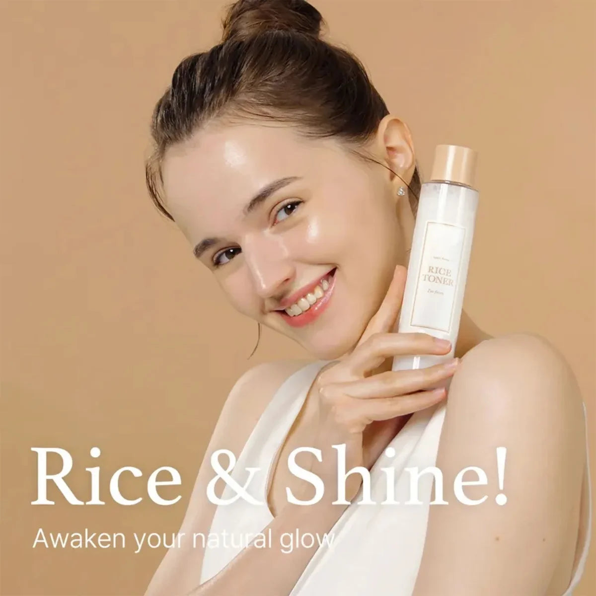 I'm from Rice Toner 150ml, Daily Hydration, Soft Skin, Lightweight, Korean Cosmetics, Korean Skincare, K‑Beauty