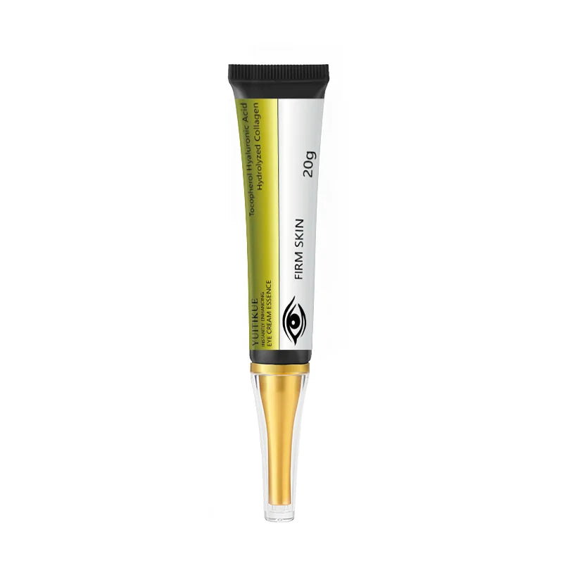 YUITIKUE Instant Firm Eye Cream 20g - with Hyaluronic Acid & Collagen, Deeply Moisturizes & Brightens Eyes