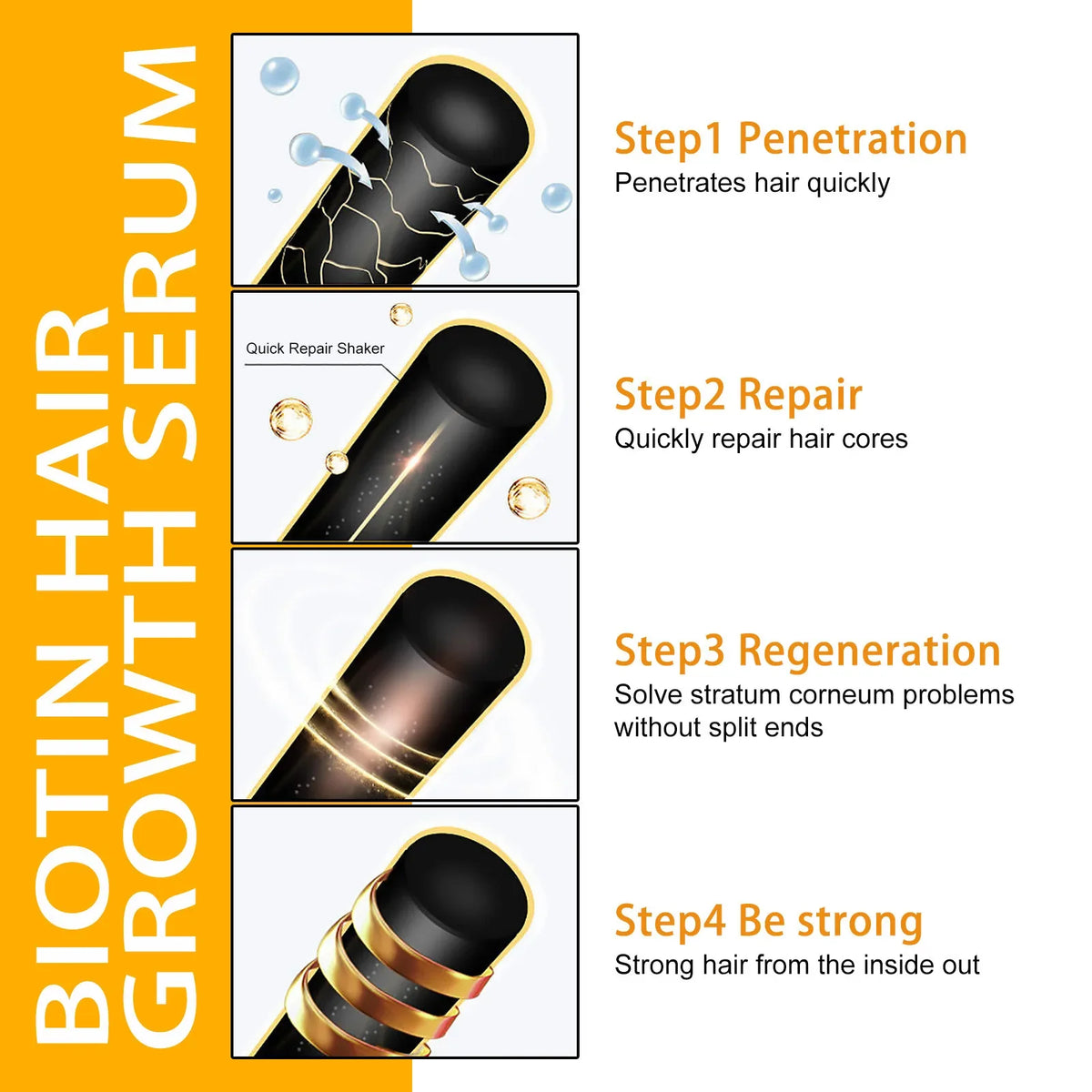 Anti-Hair Loss Essence Serum Promotes Hair Growth Improves Scalp Environment Hair Care
