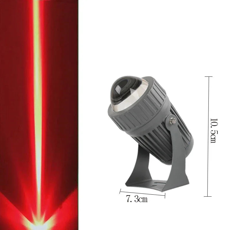 Outdoor LED Garden Wall Spotlights 20W RGB Landscape Lighting AC220V 110V 12V Red Green Blue IP65 Waterproof Single Beam Light
