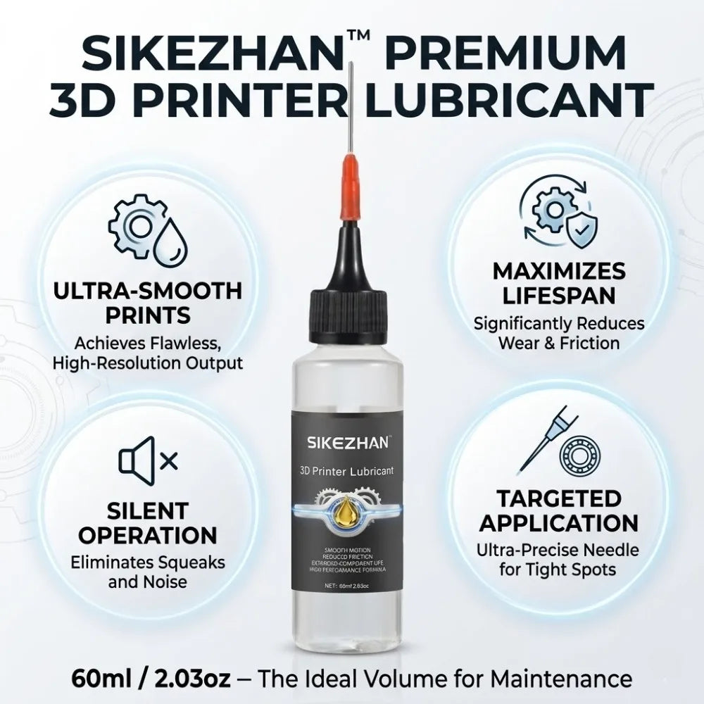 3D Printer Gear Rail Lubricant Grease for Bambu Lab X1C P1S P1P A1 Mini Creality K1 Max Maintenance Oil Accessories